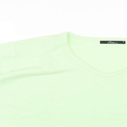 Womens UK Size XL BM Green Pullover Jumper