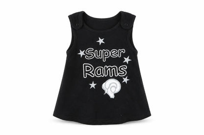 derry county Baby Black   Dungaree One-Piece Size 3-6 Months