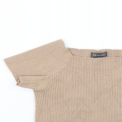 Primark Womens Beige   Pullover Jumper Size 12