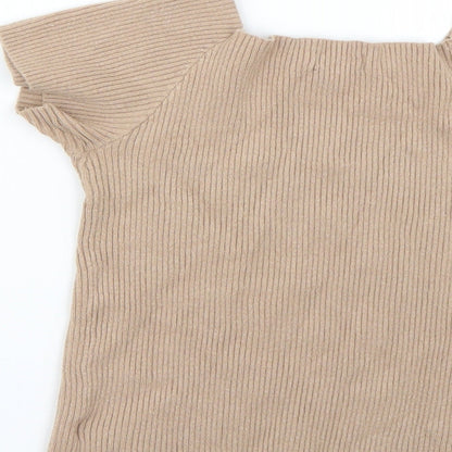 Primark Womens Beige   Pullover Jumper Size 12