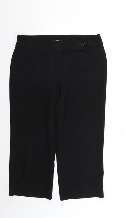 George Womens Black   Trousers  Size 14 L22 in
