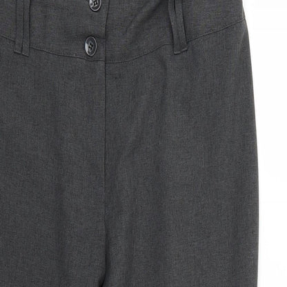 Womens UK Size 14 Papaya Regular Fit  Grey Trousers