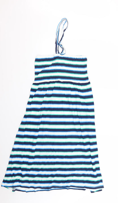 BHS Womens Multicoloured Striped  Maxi  Size M