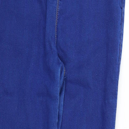 Denim & Co. Womens Blue   Jegging Jeans Size 12 L28 in