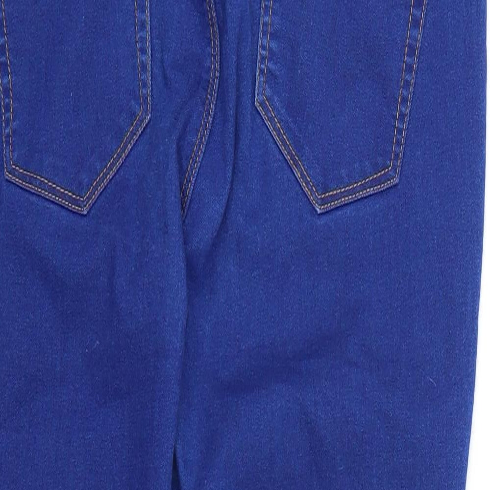 Denim & Co. Womens Blue   Jegging Jeans Size 12 L28 in