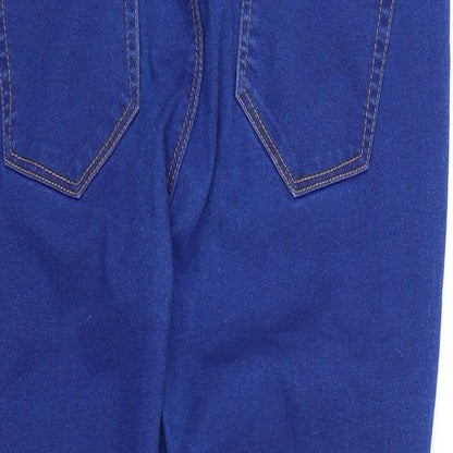 Denim & Co. Womens Blue   Jegging Jeans Size 12 L28 in