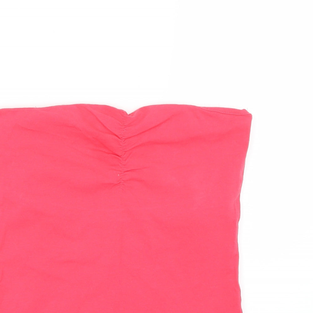 Papaya Womens Pink   Basic T-Shirt Size 12