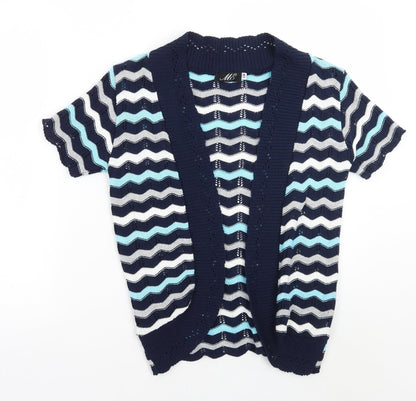 Womens UK Size M Me Blue Cardigan Jumper