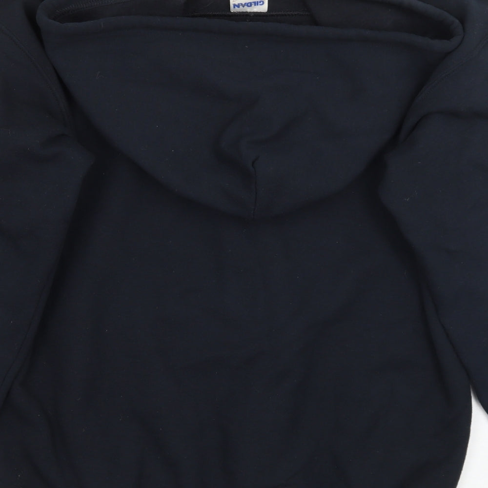 Mens UK Size S Gildan Black Jacket