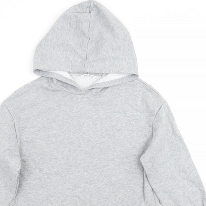 SheIn Girls Grey   Pullover Hoodie Size 11-12 Years