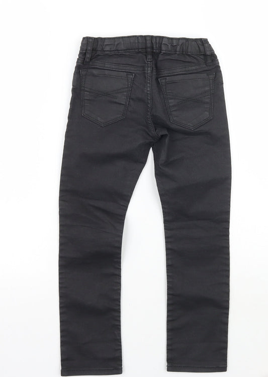 Gap Girls Black   Straight Jeans Size 6 Years