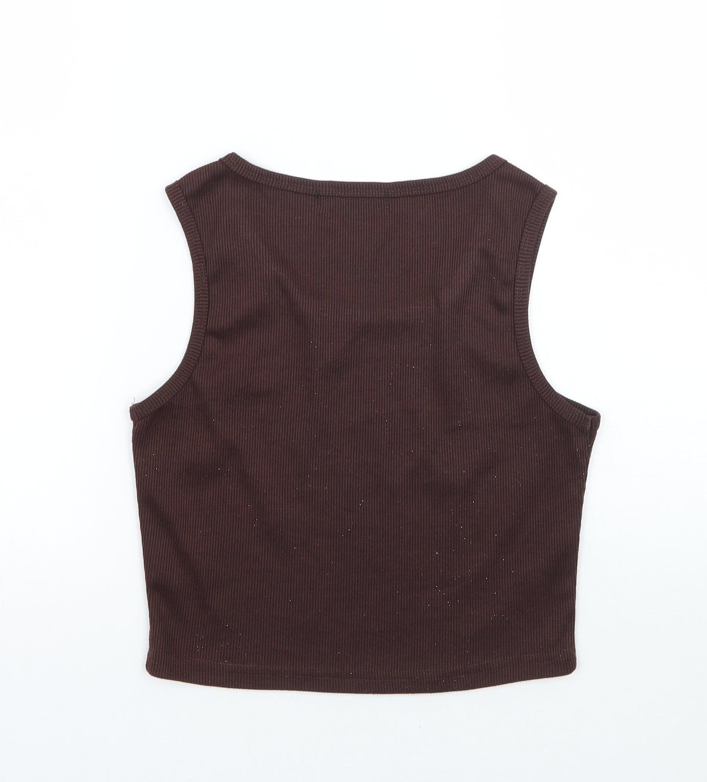 SheIn Womens Brown   Basic T-Shirt Size XS