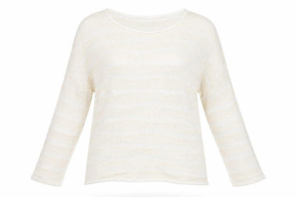 Womens UK Size 10 Phase Eight Beige Pullover Jumper
