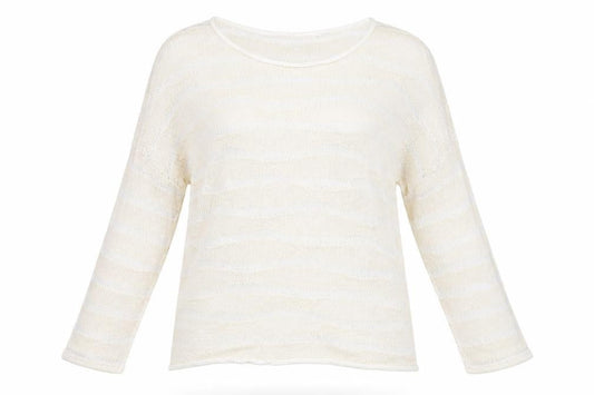 Womens UK Size 10 Phase Eight Beige Pullover Jumper
