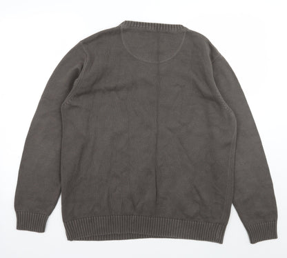 boston crew Mens Green   Pullover Jumper Size L