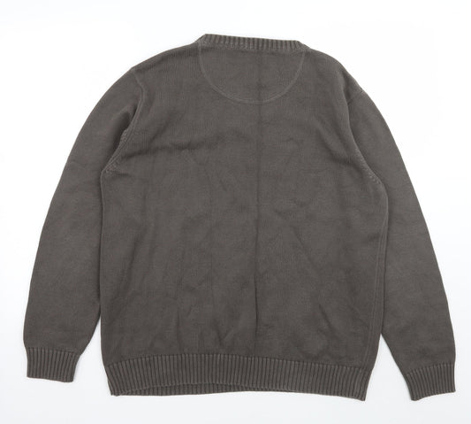 boston crew Mens Green   Pullover Jumper Size L