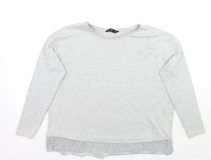 F&F Womens Grey   Pullover Jumper Size 14