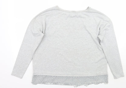 F&F Womens Grey   Pullover Jumper Size 14