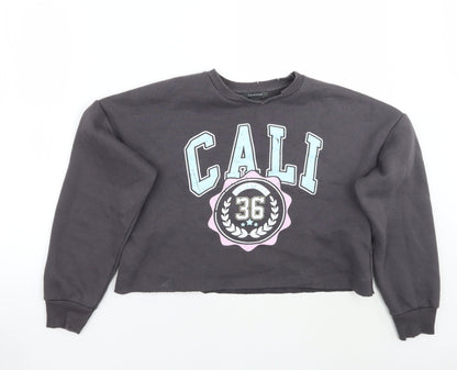 Primark Womens Grey   Pullover Jumper Size XS