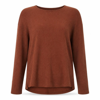Womens UK Size 10 Primark Brown Pullover Jumper