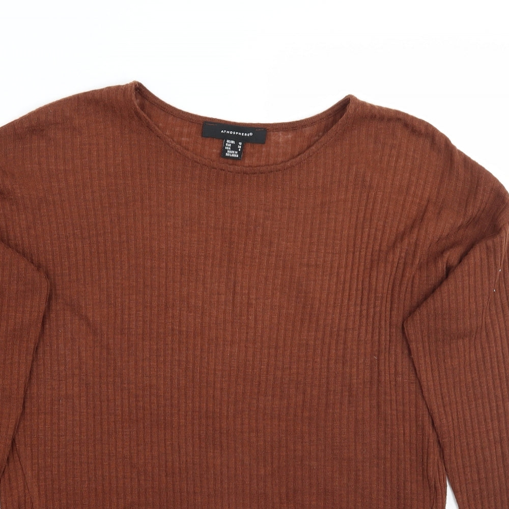 Primark Womens Brown   Pullover Jumper Size 10