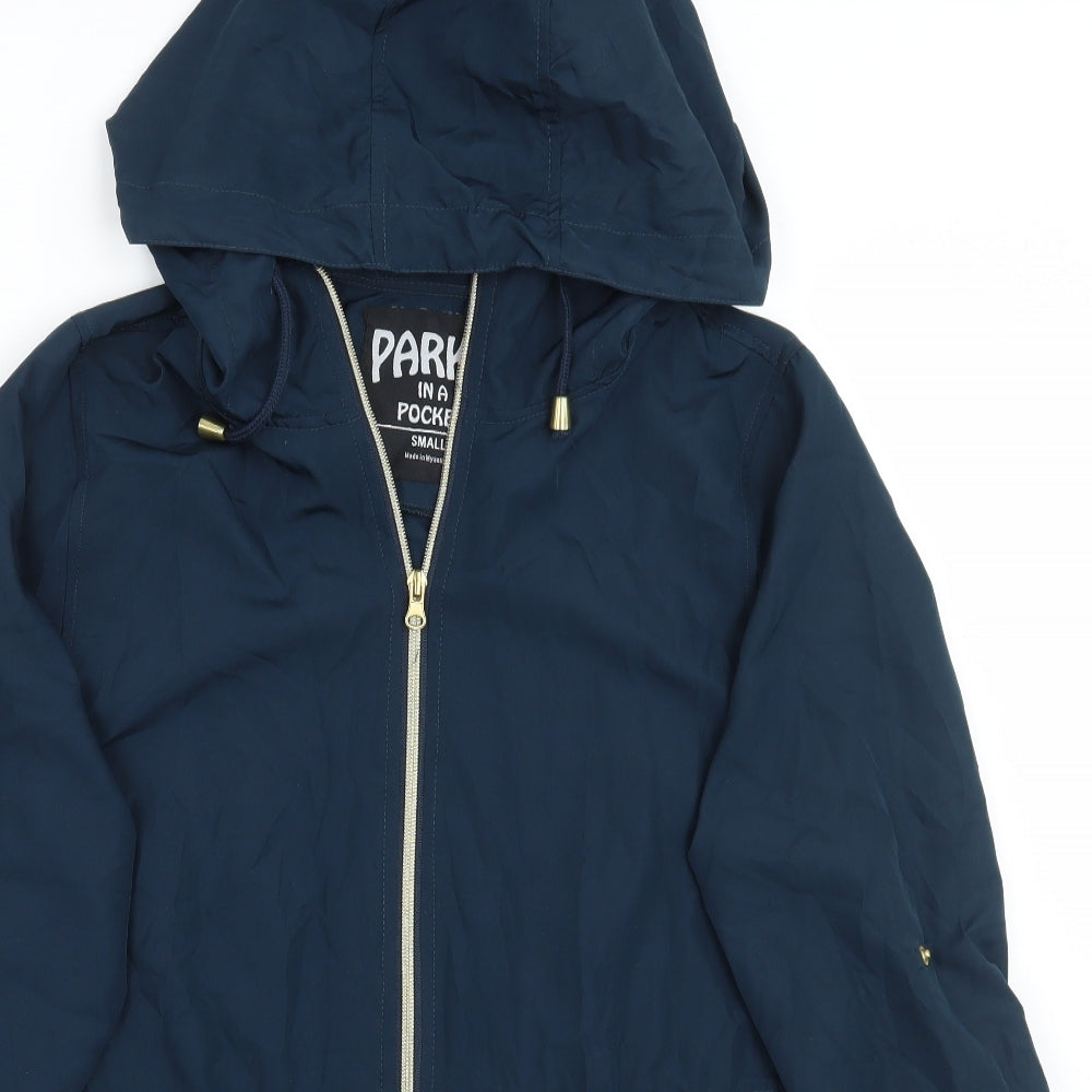 Primark Womens Blue   Parka Coat Size 6