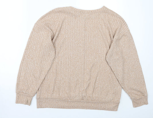 Womens UK Size 8 Select Pink Pullover Jumper