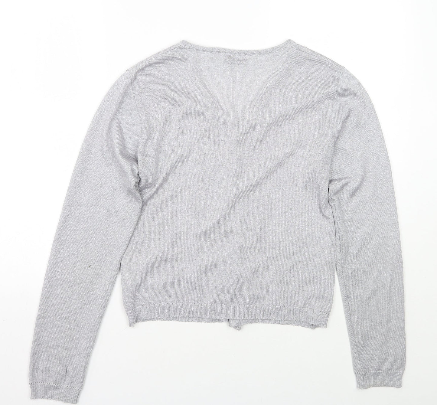 Womens UK Size 12 Clockhouse Grey Cardigan Jumper