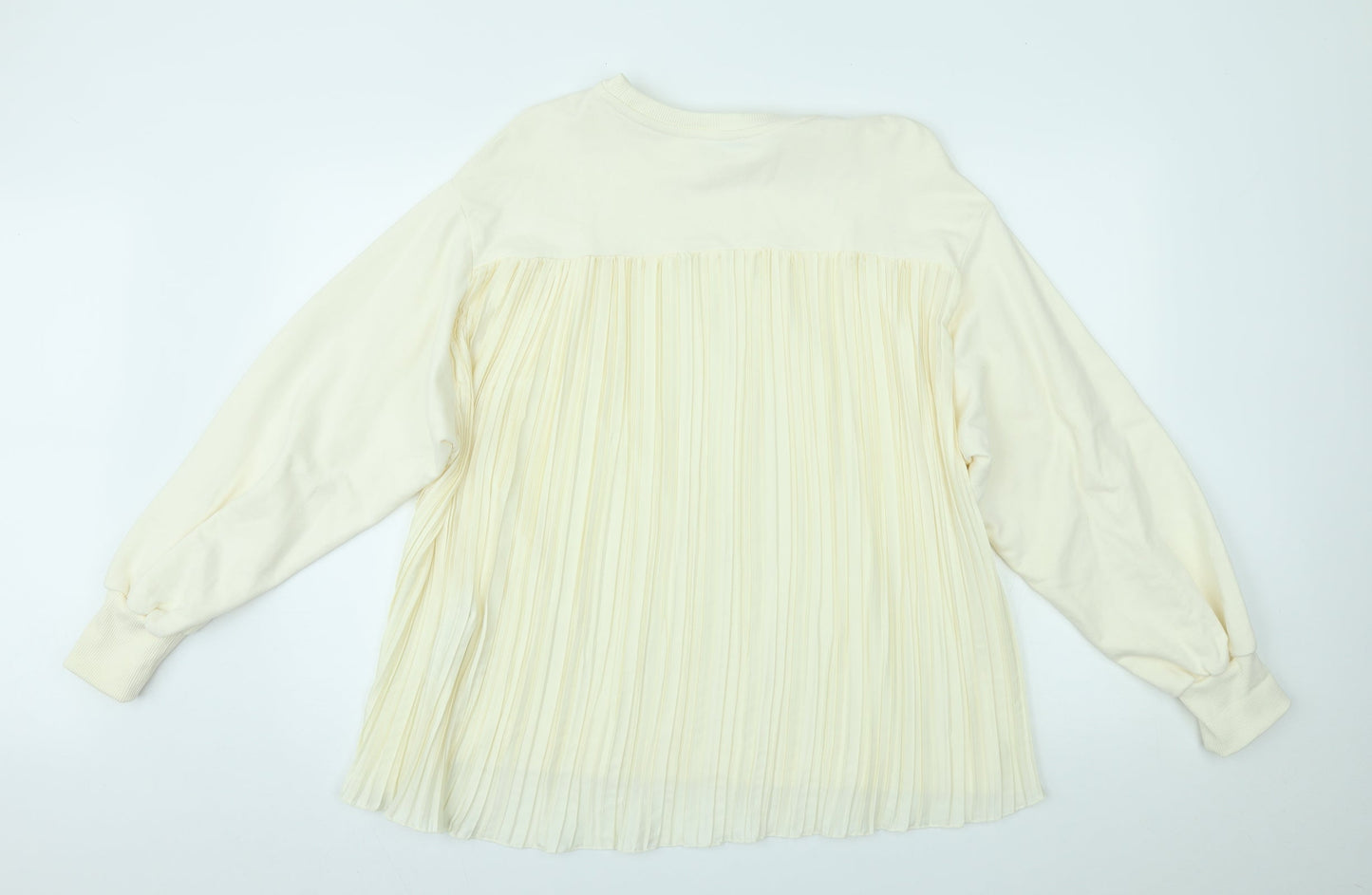 Womens UK Size M Zara Ivory Pullover Jumper