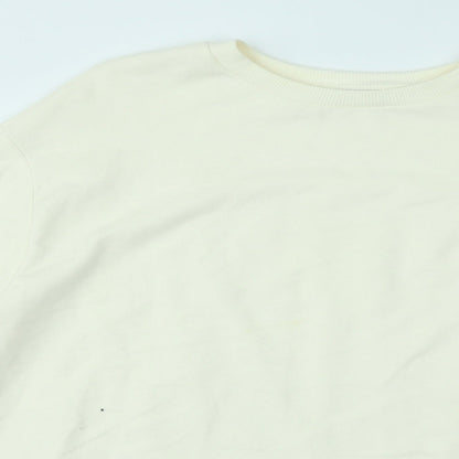 Womens UK Size M Zara Ivory Pullover Jumper
