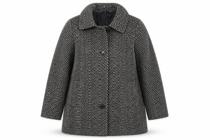 Womens UK Size 16 EWM Grey Overcoat