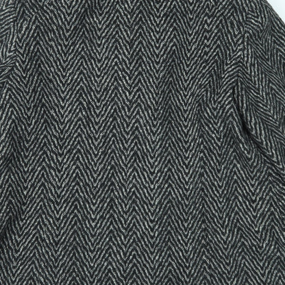 Womens UK Size 16 EWM Grey Overcoat