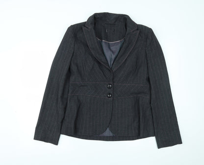 Womens UK Size 14 Preworn Grey Jacket