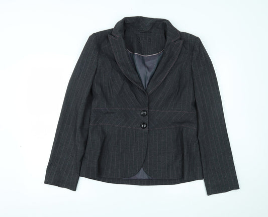 Womens UK Size 14 Preworn Grey Jacket