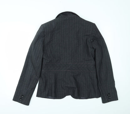 Womens UK Size 14 Preworn Grey Jacket