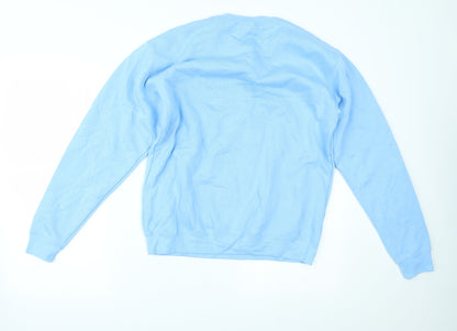 Fruit of the Loom Girls Blue   Pullover Jumper Size 14-15 Years