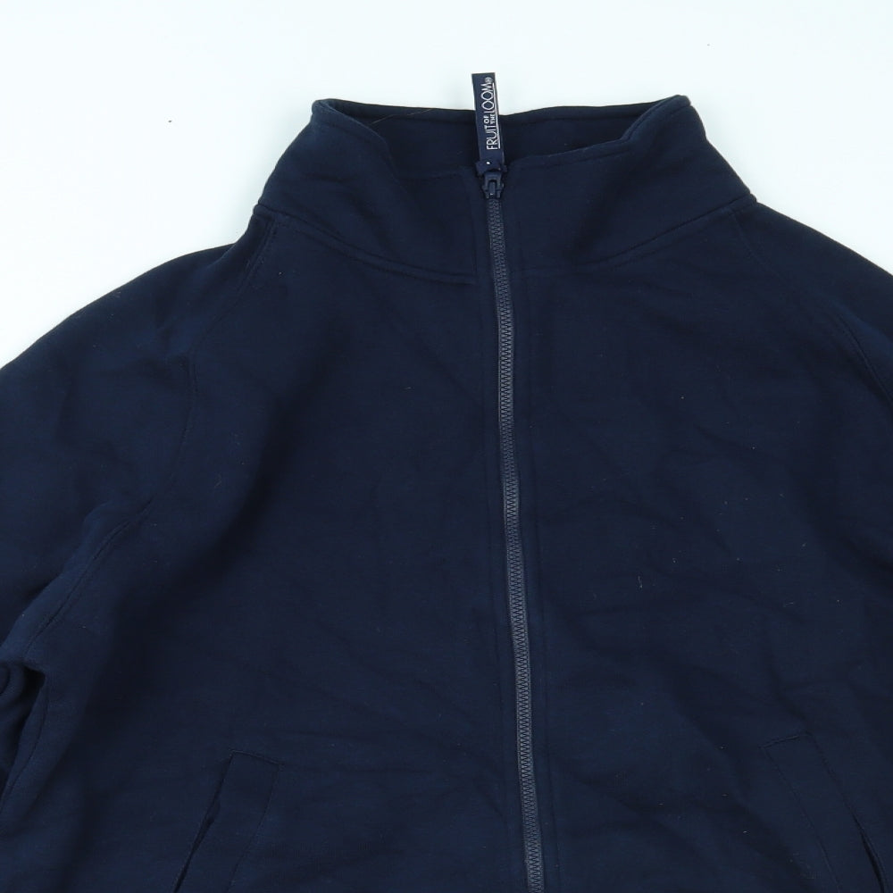 Fruit of the Loom Womens Blue   Jacket  Size 2XL
