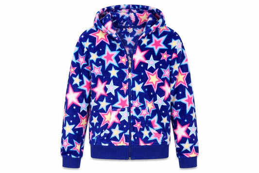 candy pink Girls Multicoloured   Full Zip Hoodie Size XL