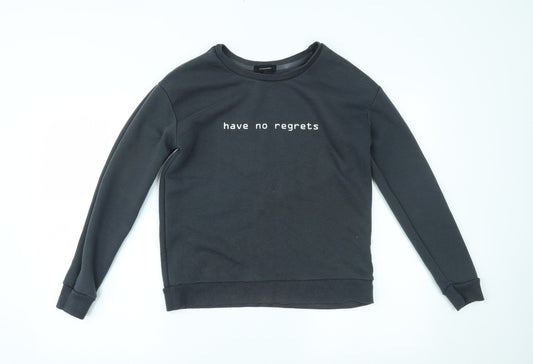 Primark Womens Grey   Pullover Jumper Size 10
