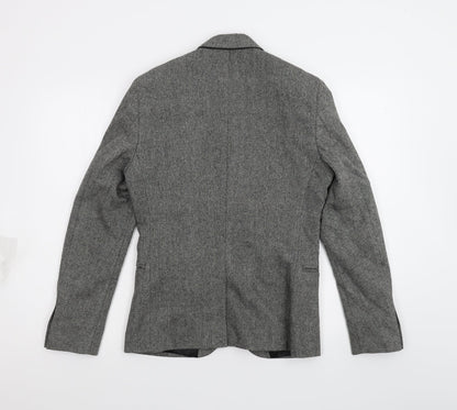 H&M Womens Grey   Jacket  Size 16