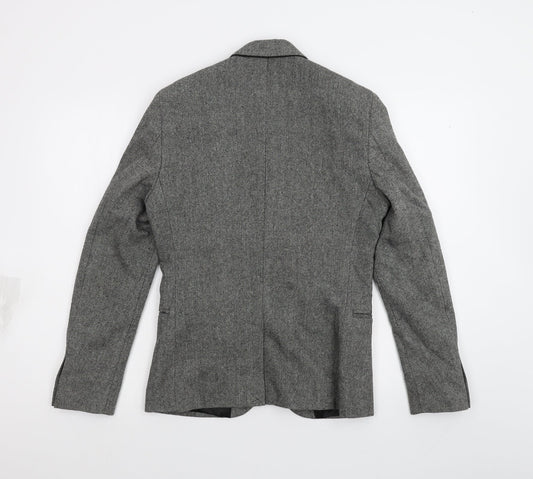 H&M Womens Grey   Jacket  Size 16