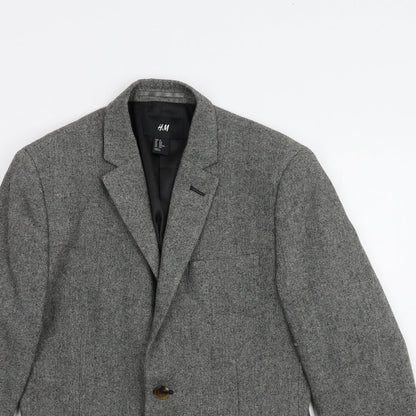 H&M Womens Grey   Jacket  Size 16
