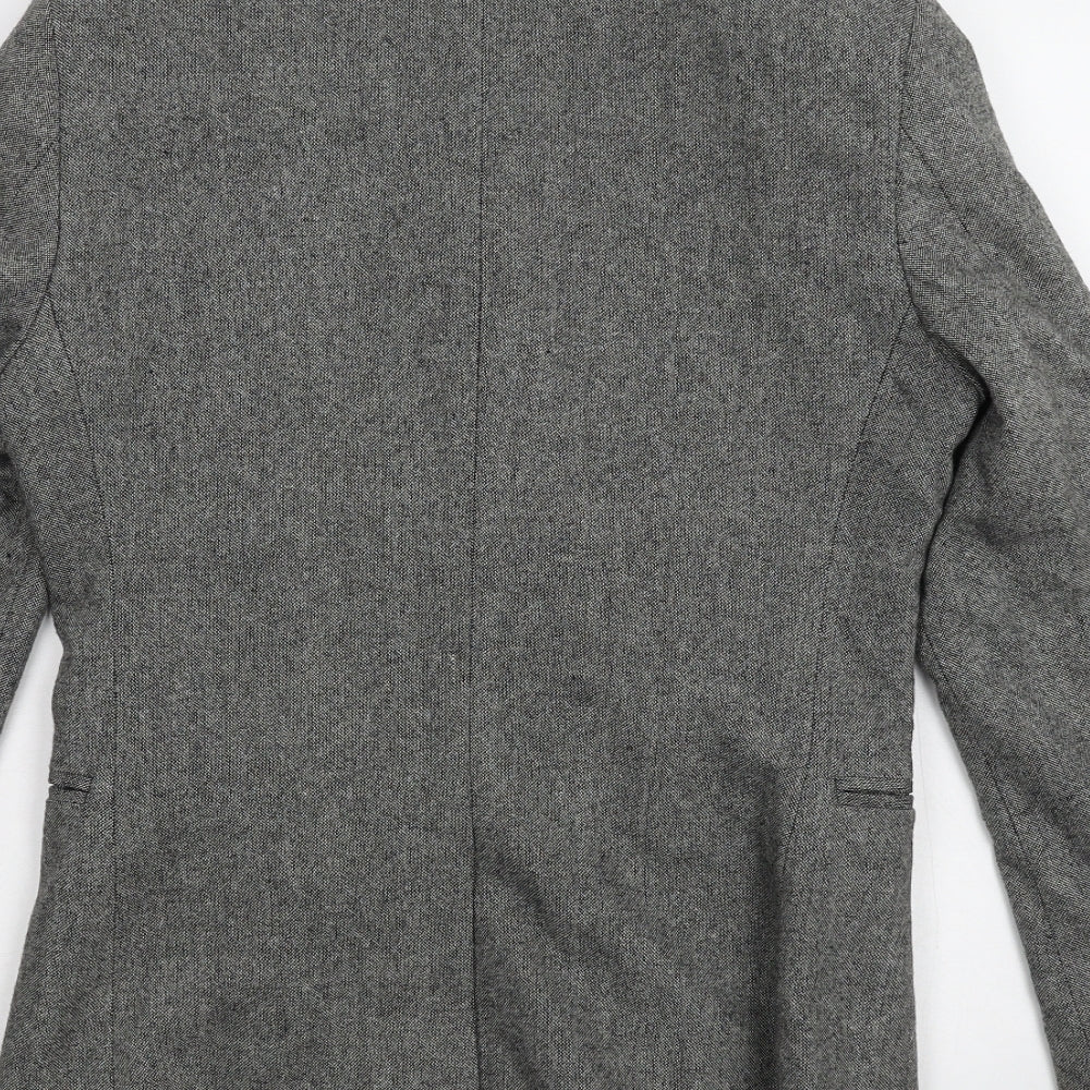 H&M Womens Grey   Jacket  Size 16