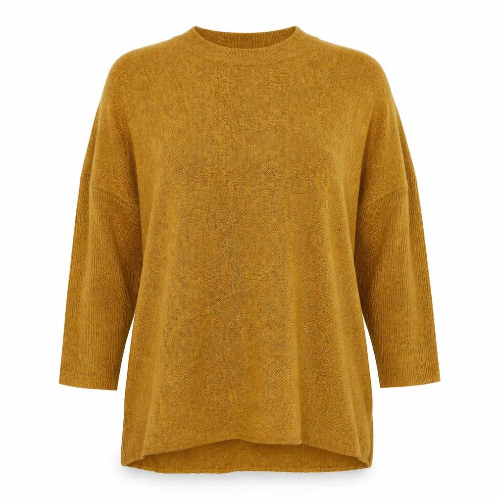 Womens UK Size M H&M Yellow Pullover Jumper