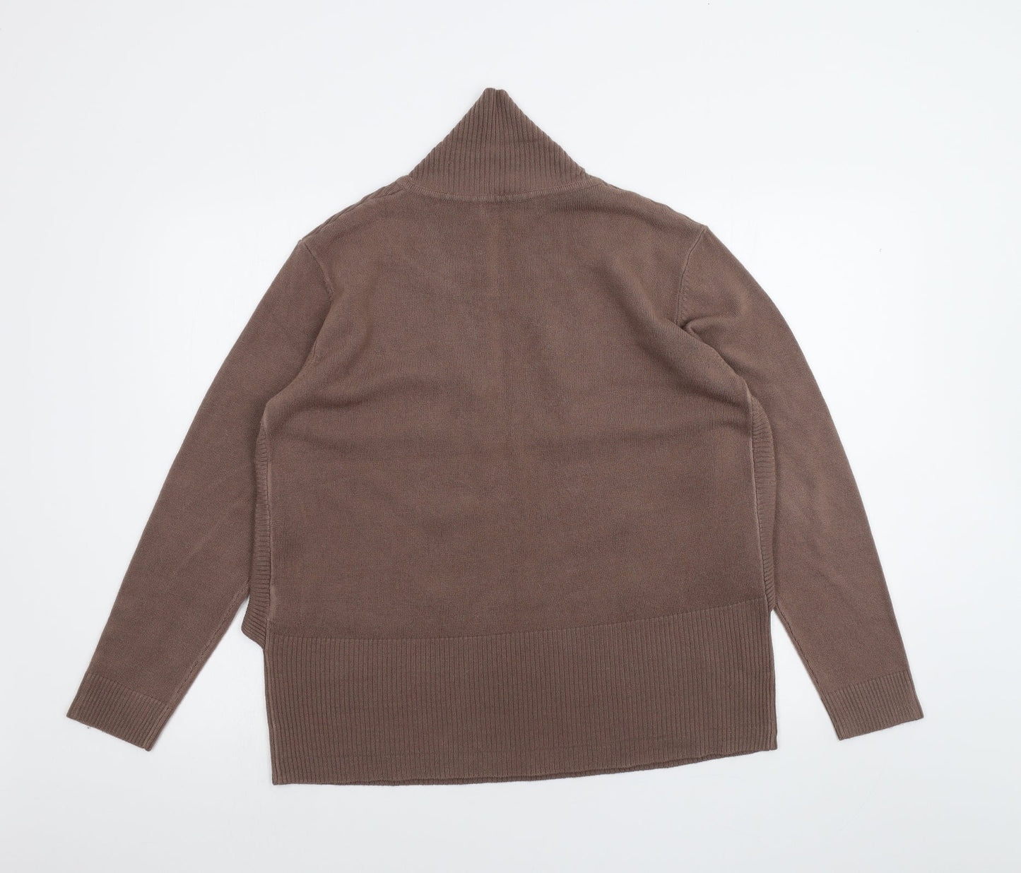 Womens UK Size XL Cashmasoft Brown Pullover Jumper