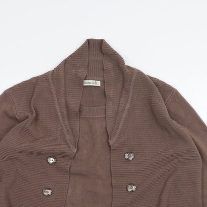 Womens UK Size XL Cashmasoft Brown Pullover Jumper