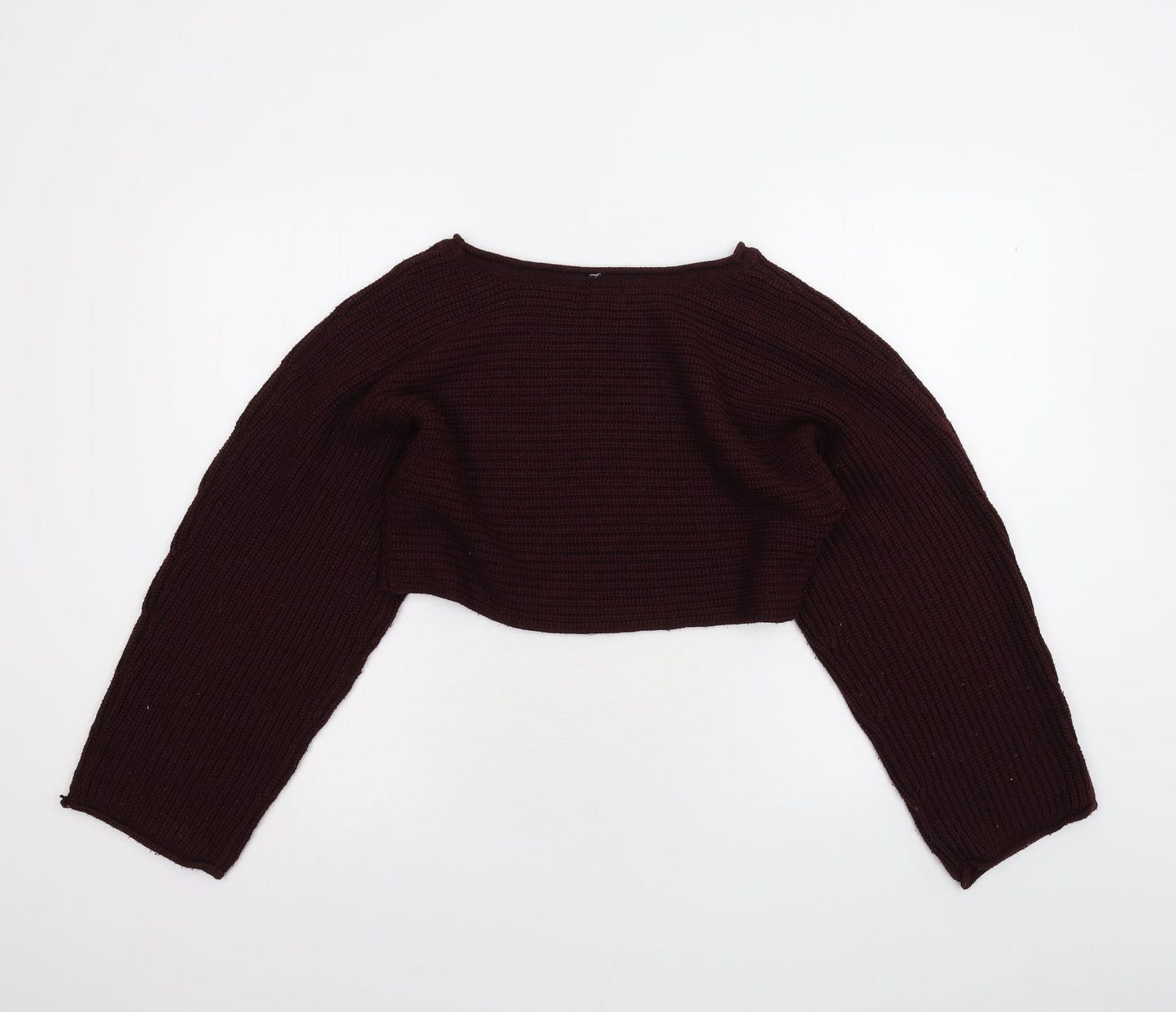 Womens UK Size 6 Topshop Purple Pullover Jumper