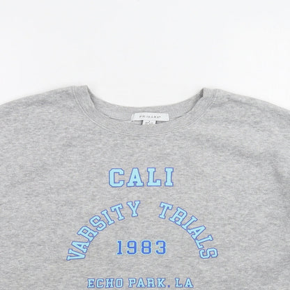 Primark Womens Grey   Pullover Jumper Size S