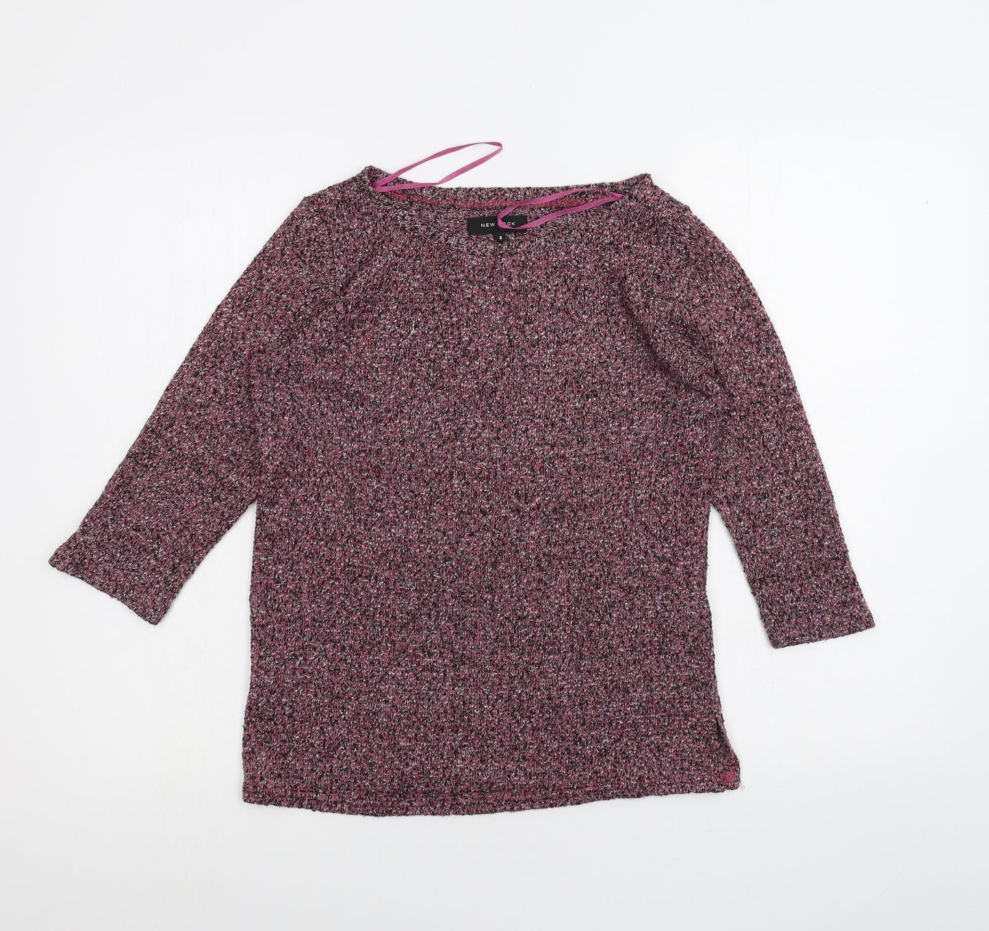 Womens UK Size 6 New Look Red Pullover Jumper