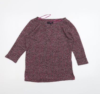 Womens UK Size 6 New Look Red Pullover Jumper
